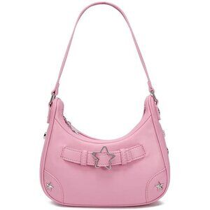 Shoulder Bag Y2k Purse Pink